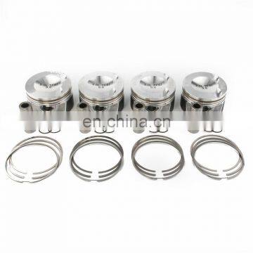 06H107065BE For VW Audi EA888 2.0T 4X Piston & Ring Set 06H107065AH 06H107065AB High Quality photo-2