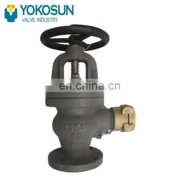 JIS F7333B 10K CAST IRON HOSE ANGLE VALVES 10K