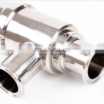 Adjustable Stainless Steel Tri Clamp Air Vent Valve Sanitary Safety Valve photo-3