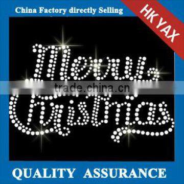 China Manufacturer Xmas Flake Rhinestone Transfer, Rhinestone Flake Design, Custom Rhinestone Transfer Flake for Dress photo-4