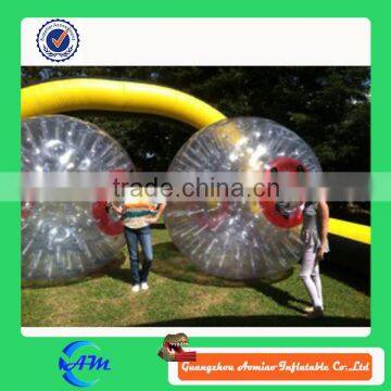 inflatable zorb ball, inflatable grass ball for adult festival play