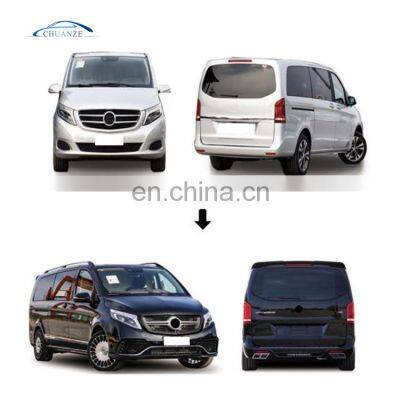 HOT SELLING BODY KIT FOR MERCEDES BENZ V-CLASS AMG FRONT REAR BUMPER GRILLE AUTO SPARE PARTS photo-2