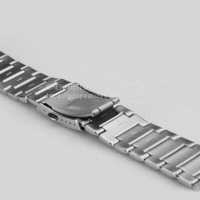 FEATURES OF WS018 FINE STAINLESS-STEEL WATCH BRACELET IN SILVER FINISH photo-3
