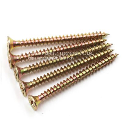 Double CSK Head furniture screws Needle point Metric Thread Screw manufacturer