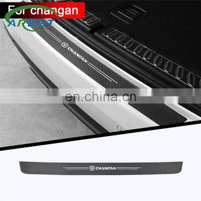 1pc car trunk decorative protective stickers Bumper decoration modification For Changan CS55 CS75 CS35 CS95 stickers Accessories