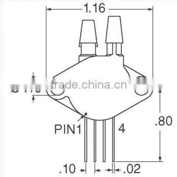 (New and Original)IC Components Parts XPC01DTC Pressure Sensors Transducers Transmitter XPC SENSOR DIFF VACUUM GAUGE 1PSI photo-2