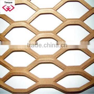 Perforated plate/punched mesh, folded or flat panels, made of galvanized steel, aluminum or SS