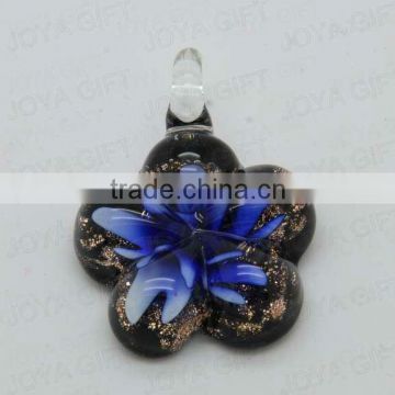 new arrival Lampwork Glass Pendant Necklace Lampwork glass Necklace glass bottle necklace pendant with wax cord