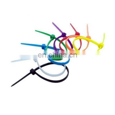 JZ Customized Colors  Nylon Strap Cable Ties And Weather Resistant Nylon 66 Cable Tie