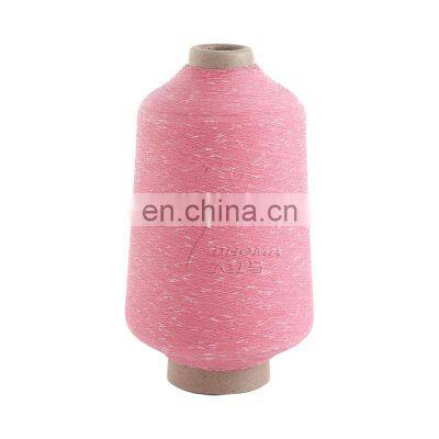 Dhoma Melange yarn Polyester metallic material blended fancy yarn for weaving