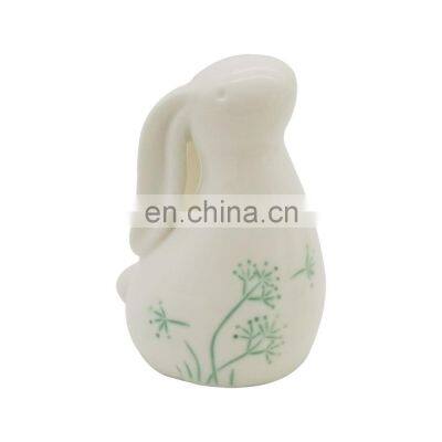 easter gift rabbit ceramic bunny decorating figure supplies for kids