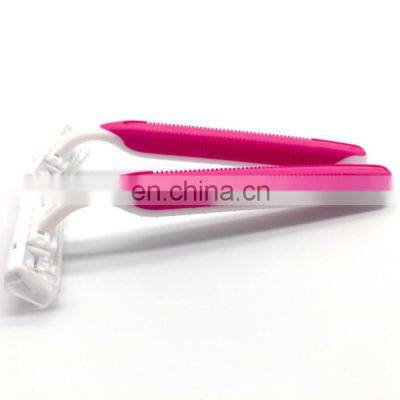 Trending hot products customised women shaver disposable woman face shaver