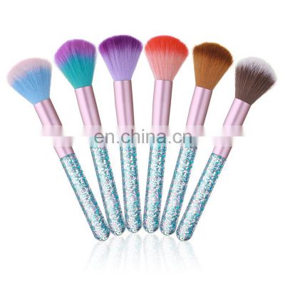 Wholesale High Quality New Glitter Handle Soft Nail Art Dust Cleaning Brush