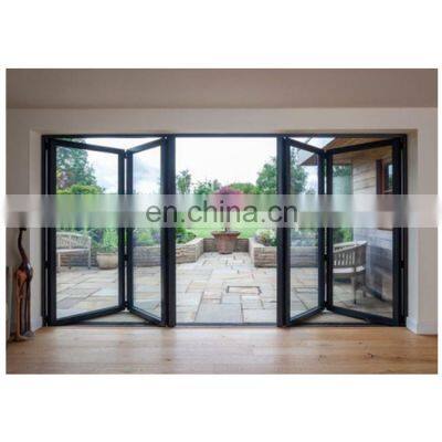 Australia Sound/Heat Insulation Thermal Break UPVC Aluminum Bifold/Folding Patio Doors