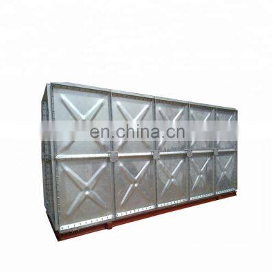 Rectangular GI Panel Type Water Tank HDG Panel Tank for Drinking Water Storage