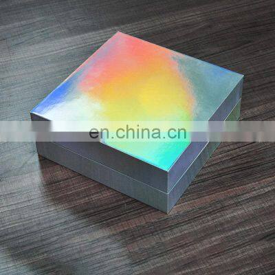 Custom Paper Cosmetic Subscription Box Packaging With Logo Recycled Holographic Packaging Box photo-5