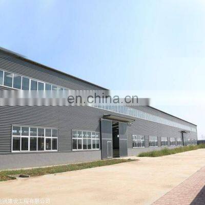 Low cost prefabricated metal building storage shed steel structure hangar/warehouse