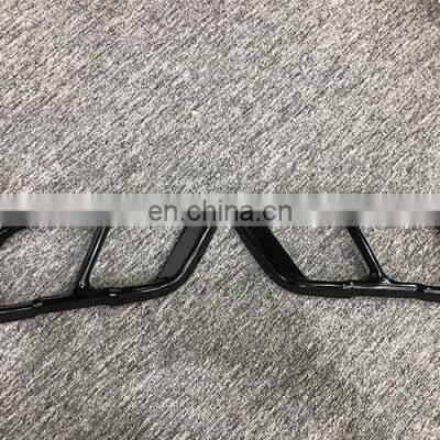 Newly For BMW X5 G05 Modified Four Outlet Stainless Steel Exhaust Pipe Decorative Sticker Black photo-3