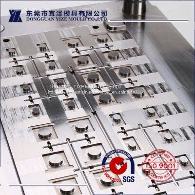 special shape precision Teflon Viton PFA Teflon injection mold for Semiconductor processing industry