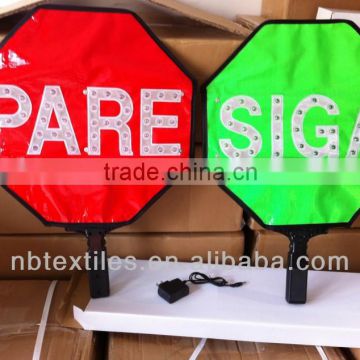 Handhold traffic led sign board