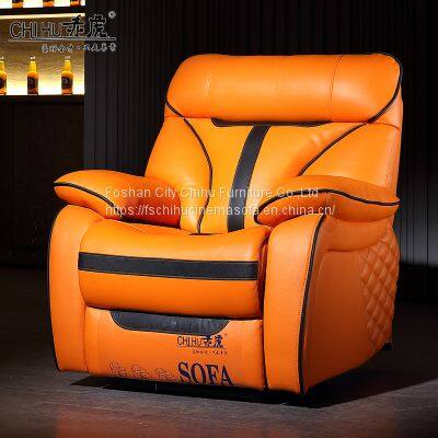 CHIHU Factory Direct Comfortable Luxury Sectional Electric Home VIP Movie Theater Seating Cinema Recliner Sofa photo-4