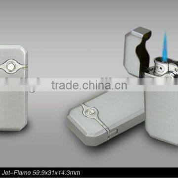 LA19719 shining diamond lighter with blue jet flame