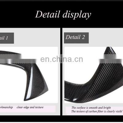 Runde New Arrival Pretty 3D Style Auto Carbon Fiber Material Rear Spoiler for 2012-2014 BMW 1Series F20 Spoiler photo-5
