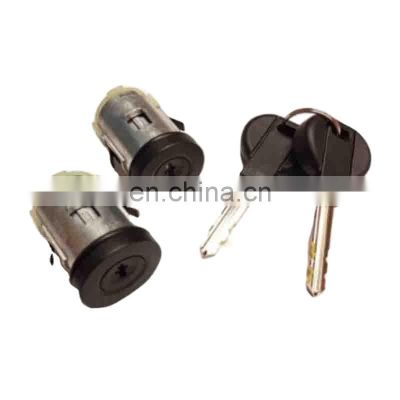 Pair of  Universal Lock Cylinder + Key For Peugeot Expert Citroen Dispatch