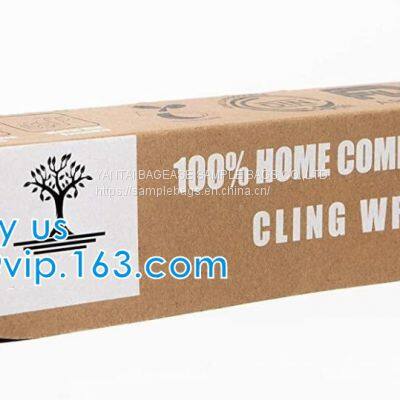Biodegradable Compostable Food Wrap Kitchen Pvc Cling Film Kitchen Use Plastic Wrap PVC PE Cling Film For Food Wrap