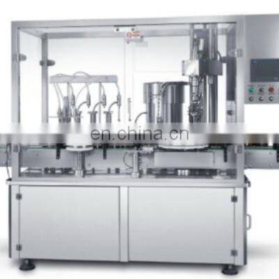 rolling and covering capping  bottle filling series machine line servo motor