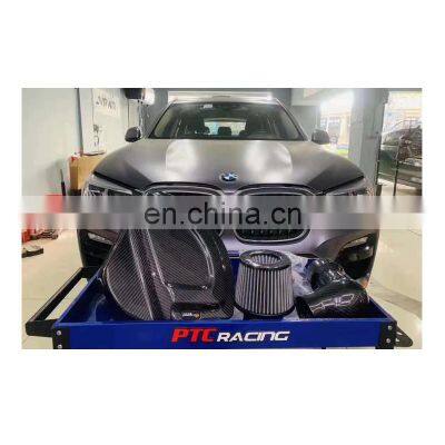 Higher Intake Efficiency Performance 100% Carbon Cool Air Filter Intake Kit for BMW X3 X4 G02 G08 2.0T B48