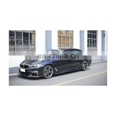 Hot Sale Style Side Skirts Extensions Special Price 100% Dry Carbon Fiber Material For BMW 5 Series(18-20)