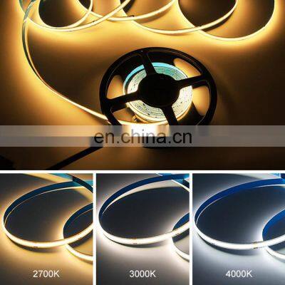 Ultra Thin Customized Length Flexible Printed Circuit Copper Board 10W COB Low Voltage Led Strip photo-4