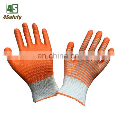 4SAFETY Nitrile Dipped Safety Working Gloves