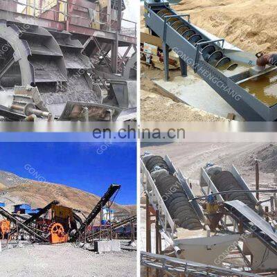 High Capacity Mini Gold Spiral Washer Equipment Screw Rock River Stone Silica Sand Washing Machine With Good Price