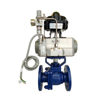 Hot selling Q641F46 pneumatic fluorine lined ball valve pneumatic fluorine lined corrosion-resistant ball valve