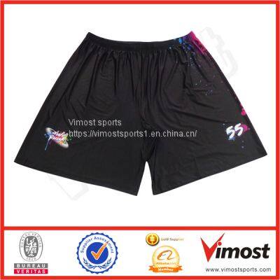 Black Sublimated Shorts with High Quality