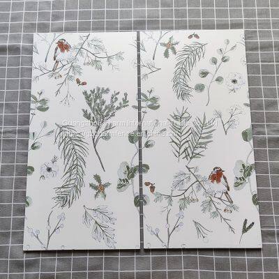 Nordic Avocado Green Soft Light Wall Tile 300 × 600 Kitchen Bathroom Balcony Green Background Wall Ceramic Tile photo-4