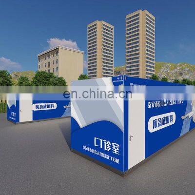 20ft 40ft Mobile Cabin Hospital Prefabricated Container Room  shelter Examination Room