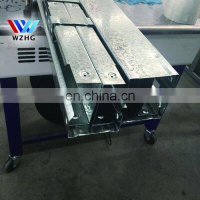 Light weight steel beam / truss / purlin C section light gauge steel stud/ keel low cost prefab warehouse