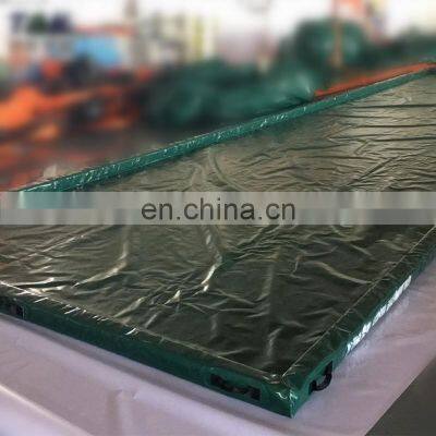 Berma portátil de contención de derrames de goma industrial para paredes de espuma de 12x50 con paredes de espuma photo-3