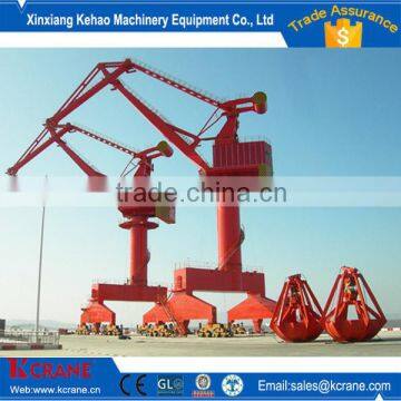 Moible Electric Wharf Shipyard Container 25t Portal Crane