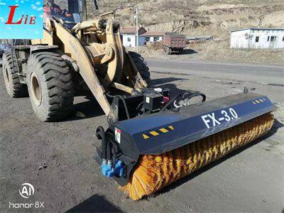 XCMG ZL50GN Wheel Loader Road Cleaning Sweeper Angle Sweeper for Wheel Loader photo-3