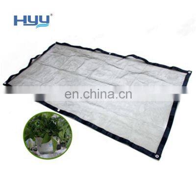 Fish pond cover net HDPE mesh square mesh black net for agriculture