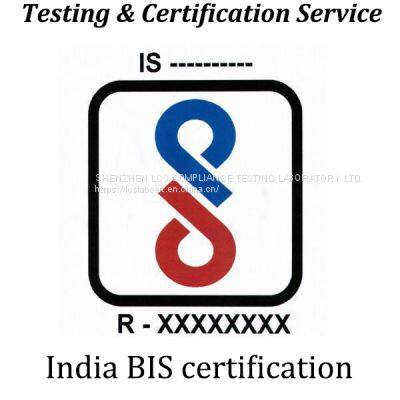 India BIS certification