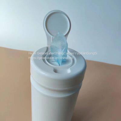 Grande Disposable Wet And Dry Towel Reticulate Pattern Customized Non-woven Fabric Soft Towel Roll photo-5