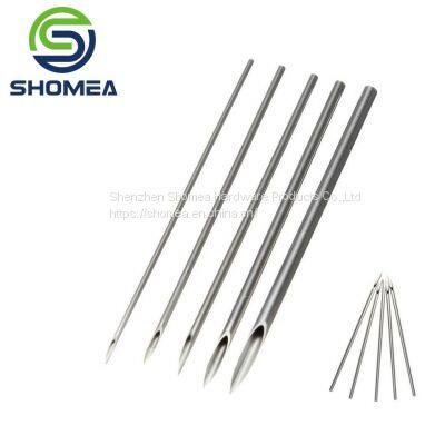 Shomea Customized Small Diameter 304/316L  Stainless Steel Infusion Needles