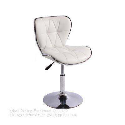 360 Degree Swivel PU High Stool with Backrest for Home DC-U62S