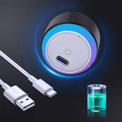 2024 Outdoor New Mini Speaker RGB Aluminum Alloy Portable Speakers Wireless Bluetooth V5.0 photo-5