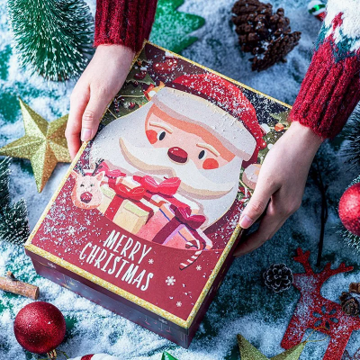 Ribbon High-end Christmas Gift Box Factory Can be Customized Size Carton photo-5
